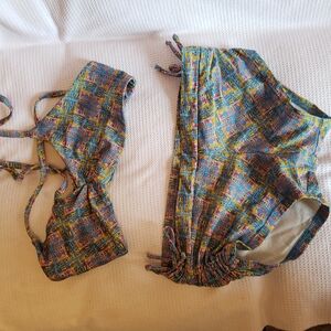 Colorful Geometric Bikini Set